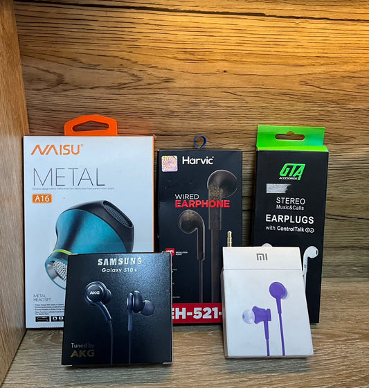 Auriculares de conexión por cable de 3,5 mm