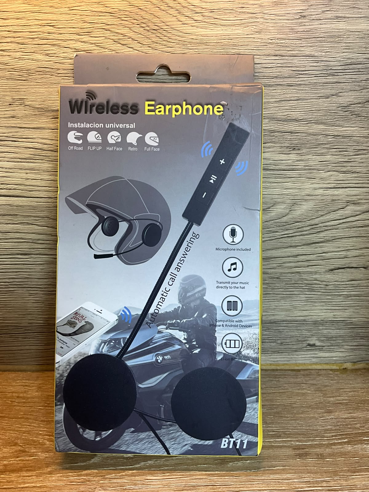 Audífonos Bluetooth para casco