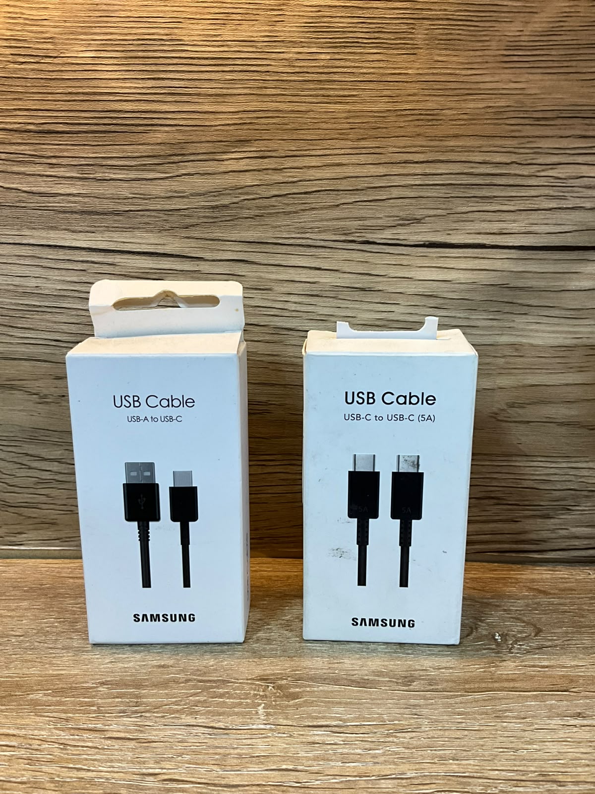 Cables Samsung USB-C y Tipo C-C